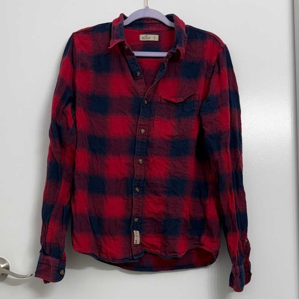 Vintage Hollister Plaid Flannel Size XL